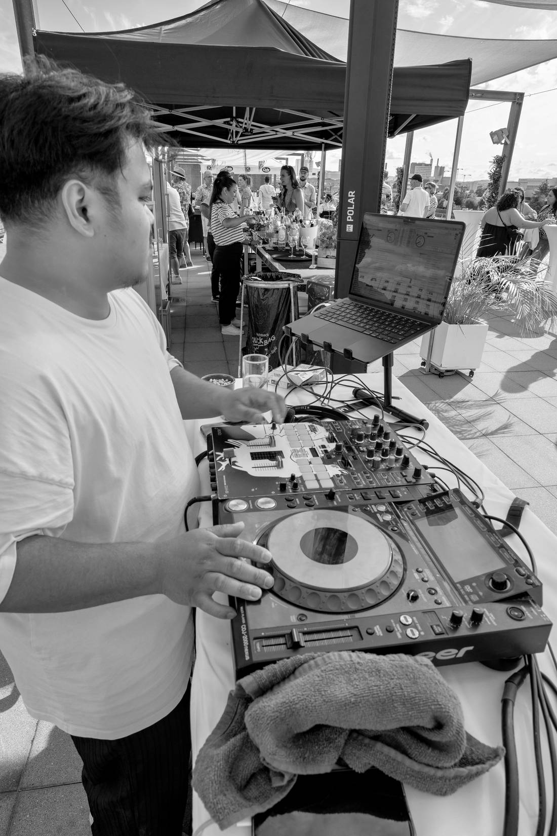 DJ am Pult