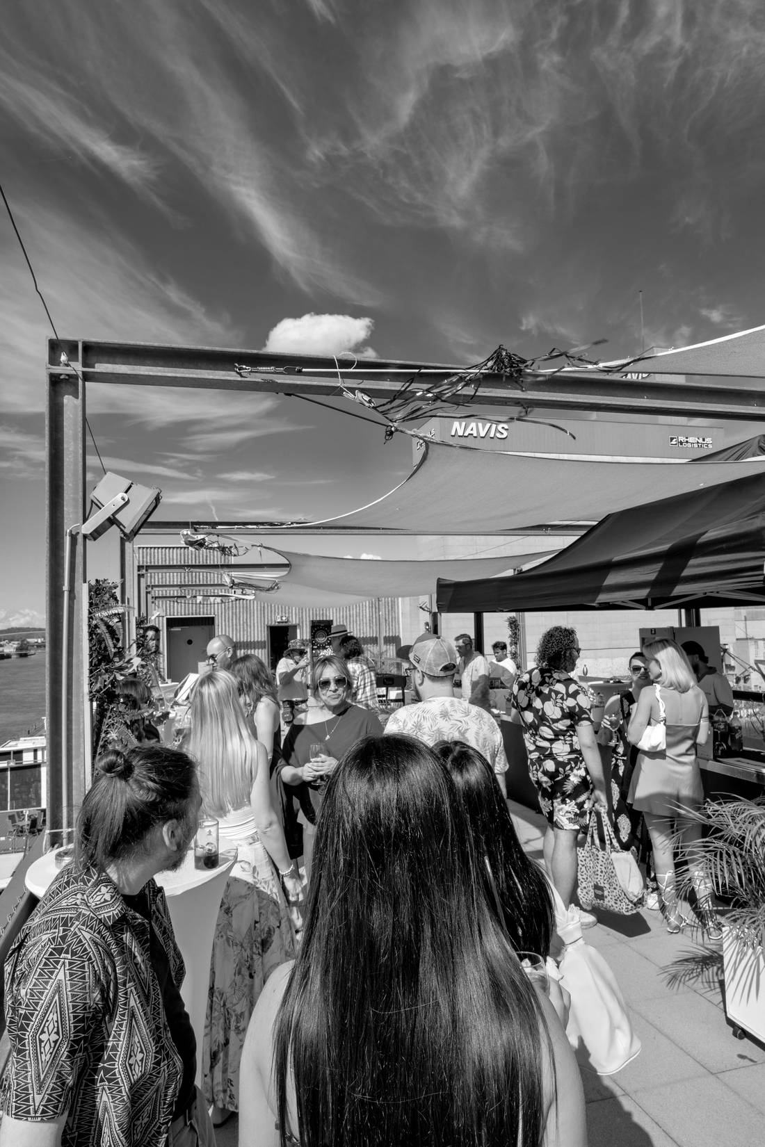 Die Terrasse am Nachmittag