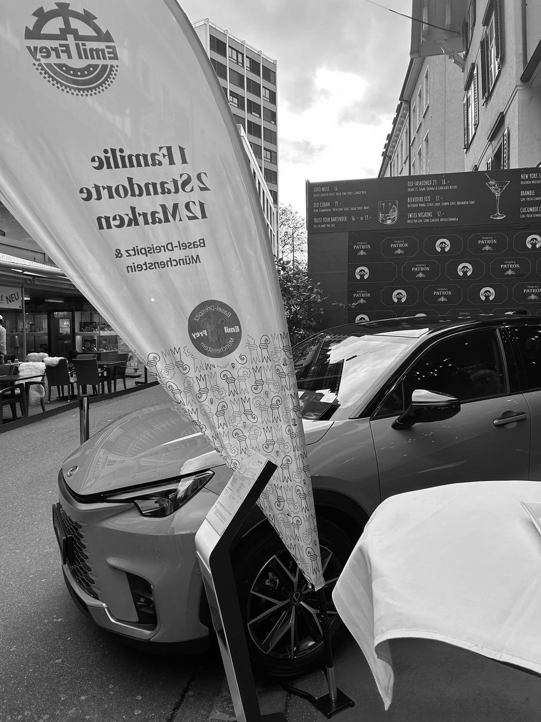 Beflaggung und Fahrzeuge